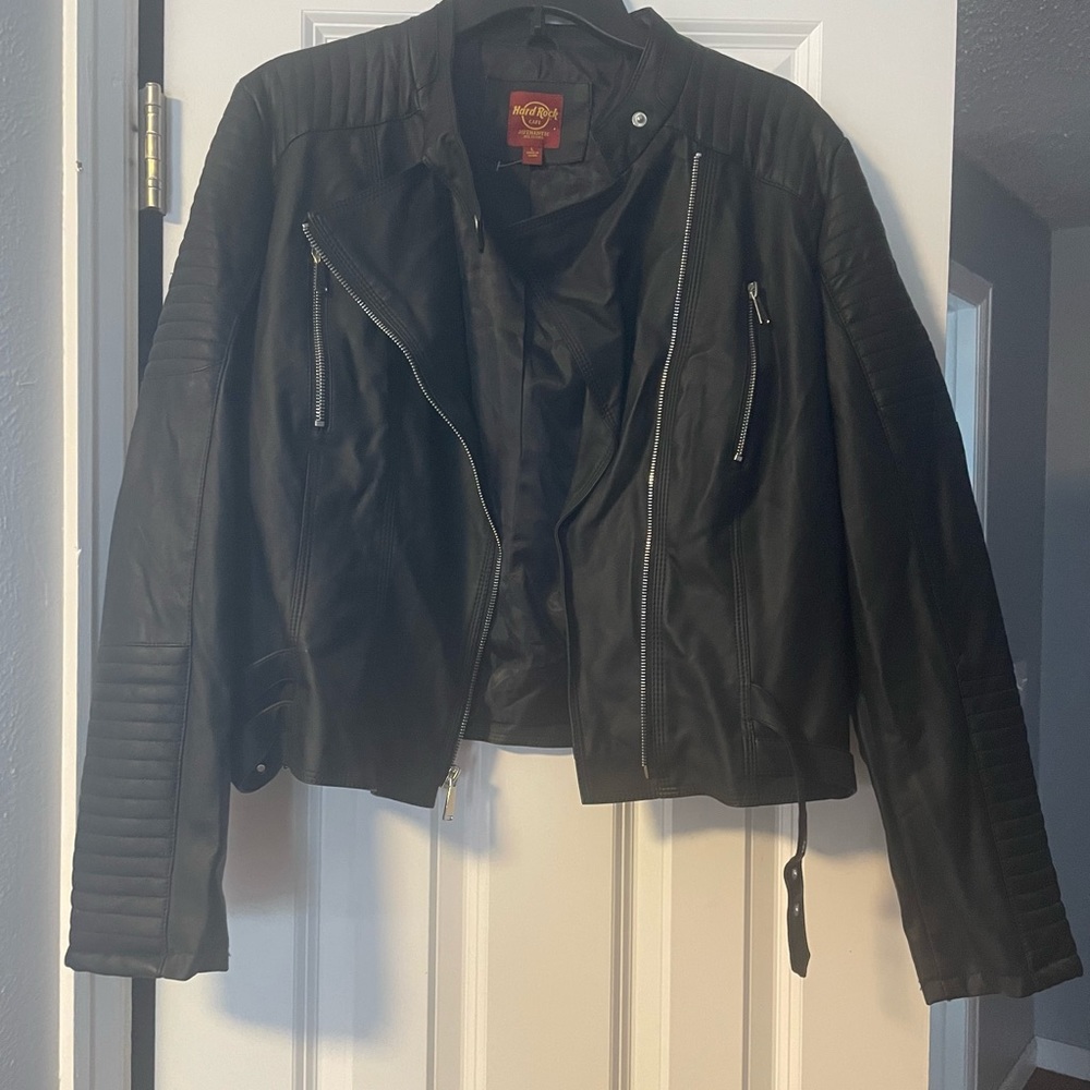 Leather jacket